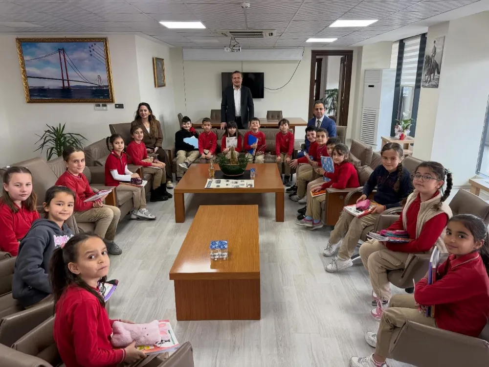 KÜÇÜK BAŞKANLAR GÖREV BAŞINDA