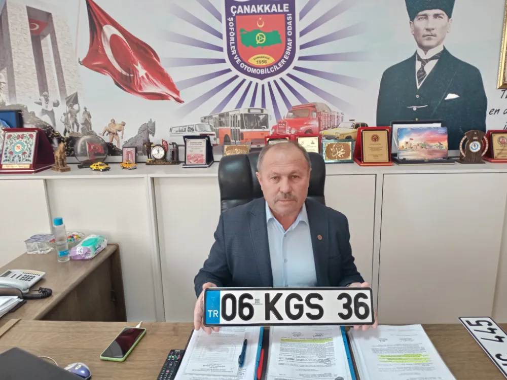 DEMİR’DEN SÜRÜCÜLERE APP PLAKA ÇAĞRISI