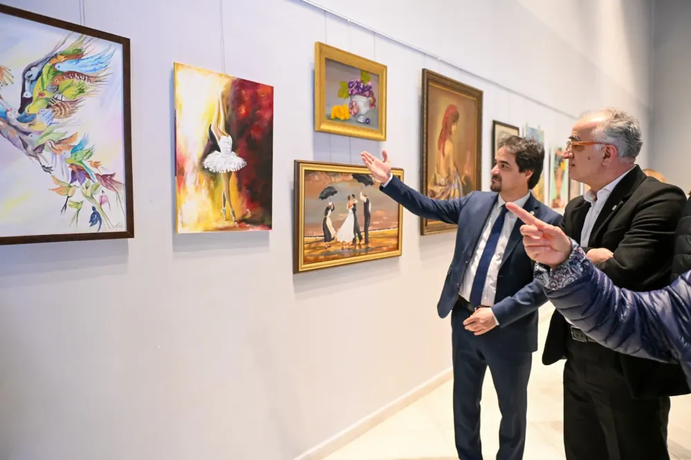 KADINLARIN GÜCÜ TUVALE YANSIDI