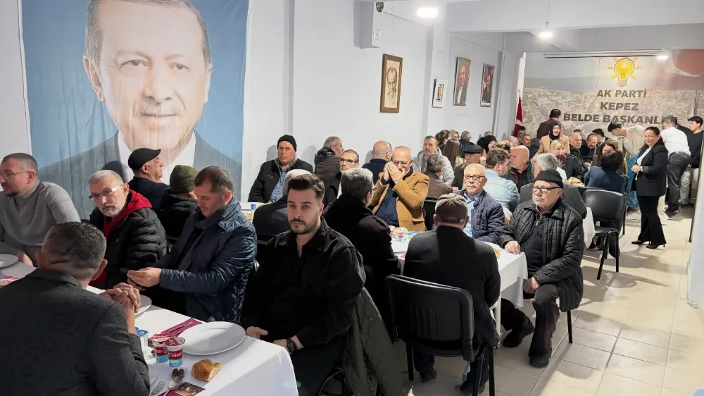 KEPEZ AK PARTİ’DE BÜYÜK BULUŞMA