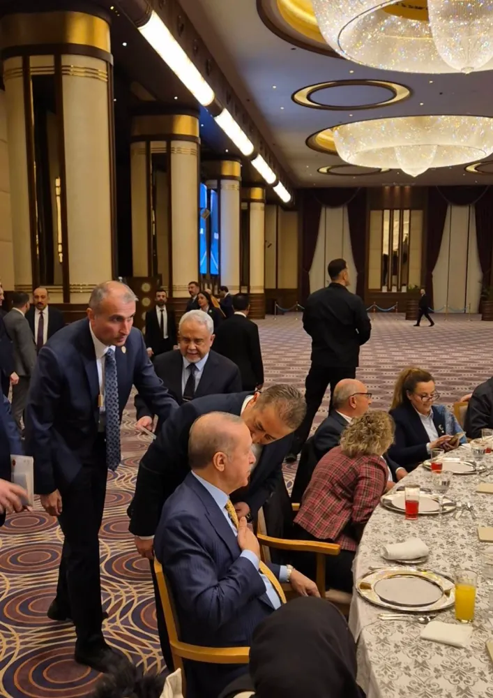 ÖZCAN CUMHURBAŞKANLIĞI İFTARINDA